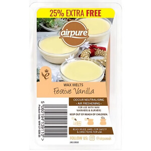 Airpure - Wax Melts 86g +25%  Festive Vanilla