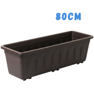 Truhlík Garden 80cm hnědá (10/krt)