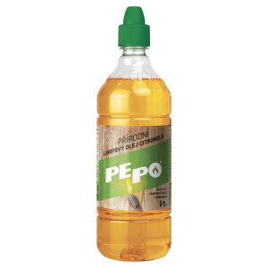 Pepo 1l Lampový olej citronela přírodní (8/krt)