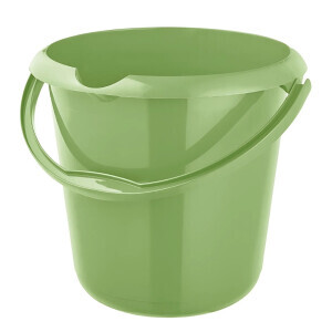 Kbelík+výlevkou eco line zelená 10L(6/krt)