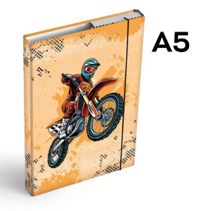 MFP Desky na sešity box A5 Motorka (24/krt)