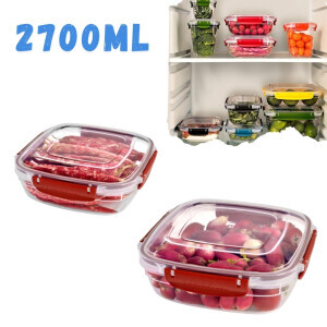 Dunya Dóza plast L&F square 2,7l (12/krt)