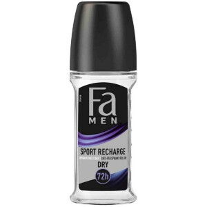 Fa 50ml Roll-On N M Sport Recharge Dry 72h