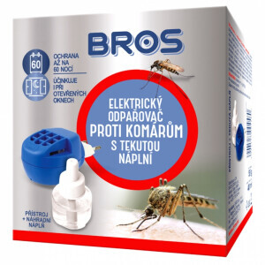 Bros Elek.odpařovač komplet tekutá 40ml pro komarum (12/krt)