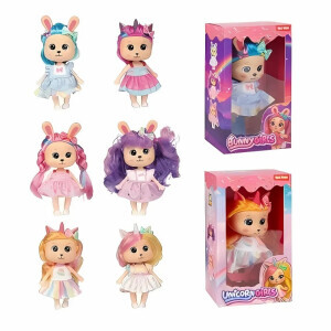 Unicorn Rabbit Panenka 20cm 6ass (12/krt)