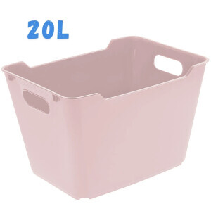 Stylový box růžová 20L(6/krt)