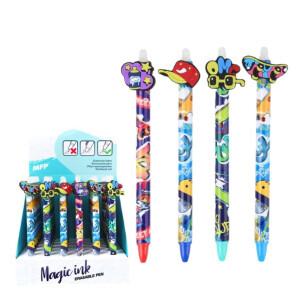 MFP Kuličkové pero gumovací Young Style, 0,5, modré (36/krt)