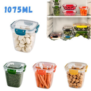 Dunya Dóza plast L&F square 1075ml (12/krt)