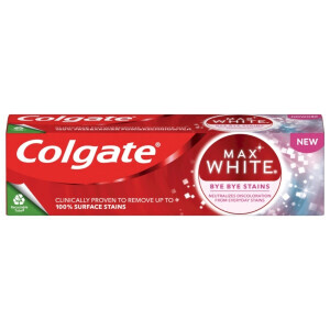 Colgate 75ml ZP Max White CZ Bye Bye Stains(12/krt)