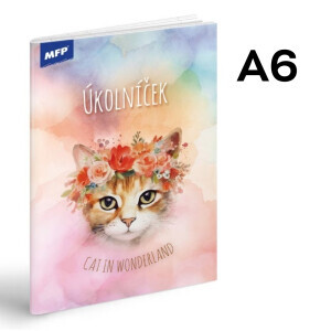 MFP Úkolníček A6 Kočka (10/krt)