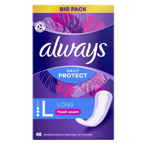 Always Intimky Daily Protect Long Fresh Scent 48ks(4/krt)