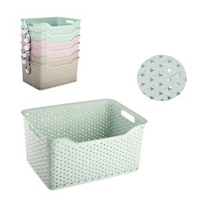 P.Forte Košík plast Nature 6l (12/krt)