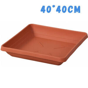 Miska pod květináč Quattro 40*40cm terakota (6/krt)