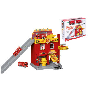 Hasičská stanice 37*17,5*21cm (6/bal 12/krt)