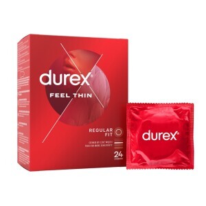 Durex Kondom 24ks Feel Thin (6/bal)