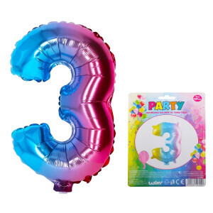 Balónky 40cm č. 3 duhový