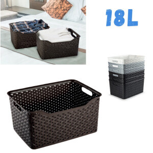 P.Forte Košík plast Nature 18l (6/krt)