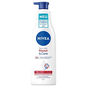 Nivea 250ml Těl.mléko Repair&Care (12/krt)