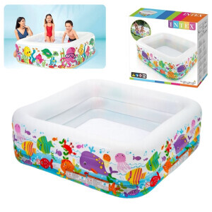 Intex Nafukovací bazén Aquarium (2/krt)