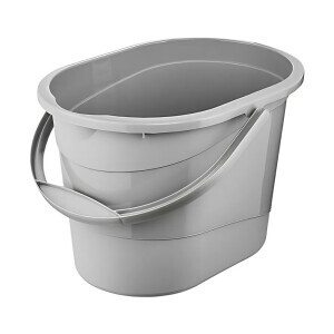 Kbelík+výlevkou šedá 13L(6/krt)