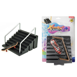 XTREME Prstový skateboard + schody (12/krt)