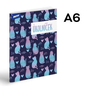 MFP Úkolníček A6 Kočky (10/krt)