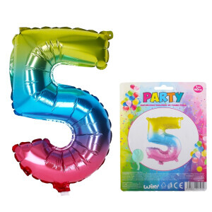 Balónky 40cm č. 5 duhový