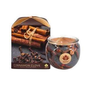 Arome Svíčka ve skle 90g Cinamon Clove (12/bal 48/krt)