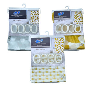 Závěs do koupelny 180*180cm (48/krt)  