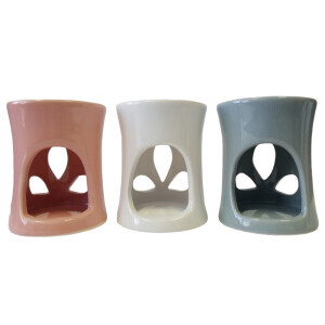 Aromalampa keramická 9cm mix barev(96/krt)