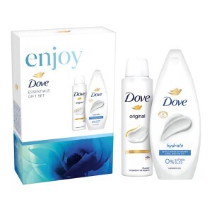 Dove Dár.sada 250ml SG+150ml Sprej Hydrating Care(6/krt)