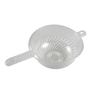 Cedník+madlem šedá Ø 24x11 (10/krt)