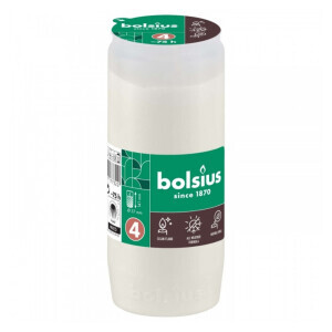 Bolsius Svíčka hřbitovní olejová 75h/RC4 White (20/bal)