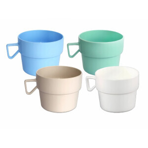 PP Hrnek plast dětský 250ml Color (45/krt)