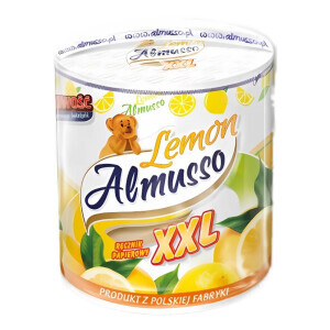 Almusso kuchyňská utěrky XXL Lemon 2 vrstvé 80 m (6/krt)
