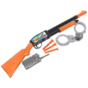 Puška - policejní set s náboji 48 cm
