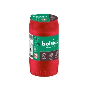 Bolsius Svíčka hřbitovní olejová 40h/RC2 Red (30/bal)