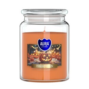 Bispol Svíčka v dóze SND99/500g Halloween(6/krt)