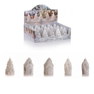 Bartek Svíčka Christmas Figure 75 Wonders White (20/bal)