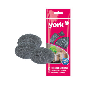 York Drátěnka nerez 3ks(80/krt)