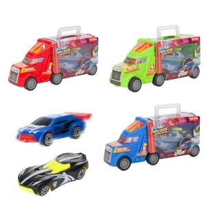 Turbo Racers Dodávka+2 Auto 3ass (12/krt)