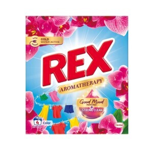 Rex 4WL Prací prášek Aromatherapy Orchid (20/krt)