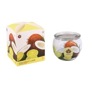 Arome Svíčka ve skle 90g Coconut Lime (12/bal 48/krt)