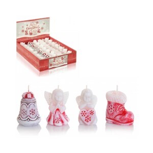 Bartek Svíčka Christmas Figure 50 Xmas Red (35/bal 210/krt)