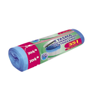 York Sáčky do koše zatahovací 35l/15ks (50/krt)