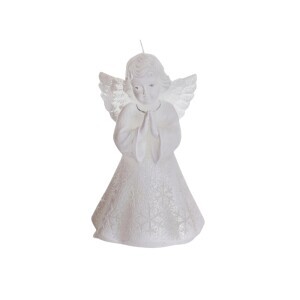 Bartek Svíčka Christmas Angel 150 White (12/krt)