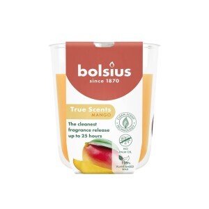 Bolsius Svíčka ve skle 80/73mm True Scents Mango (6/krt)