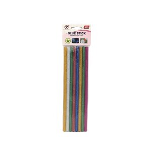 Tyčinky tavné s glitry 20*0,7cm/8ks (12/bal 288/krt)