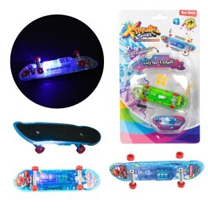 XTREME Prstový skateboard +světlo 3ass (12/bal 48/krt)