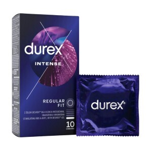 Durex Kondom 10ks Intense (6/bal)